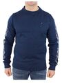 Tommy Hilfiger Herren Pullover Track Top LS HWK Gr. S Blau UM0UM00705-416