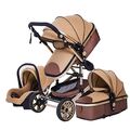 Stylischer Kinderwagen 3-in-1: Stilvoll und Funktional mit Gratis-Zubehörpaket!