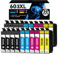 Multipack Patronen für Epson 603XL XP-2100 3100 4100 2105 3105 4105 WF-2830 2850