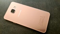 Samsung Galaxy A3 SM-AF PINK GOLD FM-Radio 4,7 Zoll Gepflegt +Ledercase