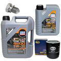 Motoröl Set 4200 5W-30 LIQUI MOLY + Ölfilter SM 174 für Audi A4 A6 A4 Avant