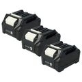 3x Akku 3000mAh für Makita CF001GZ,CF002G,CF002GZ,CL001G,CL001GZ,CL002G