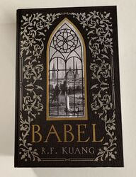 Babel THE LOCKED LIBRARY  naked Hardcover Special Edition by R.F. Kuang