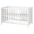 roba 2 in 1 Babybett 60 x 120 cm + safe asleep Matratze - Gitter- & Beistellbett