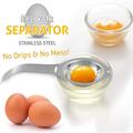 Egg Yolk White Separator Stainless Steel Egg Separator Baker Egg Extract✨l O2E2