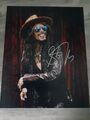 STEVEN TYLER AEROSMITH SIGNED 10 X 8 HANDSIGNIERTES FOTO LEGENDE..ECHT