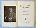 Rudolf Eucken: Der Sinn und Wert des Lebens,  1910