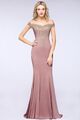 Damen Kleid Elegante Brautjungfernkleider Abschlussball Hochzeitskleid  Rosa