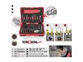 KS TOOLS 150.7060 1/4" + 10 mm Torx- und Innensechskant-Schrauben-Ausdreher-Satz