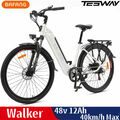 TESWAY E-Bike Damen 27.5 Zoll Trekking Pedelec 7Gang Hinterradmotor 48V 750WPaek