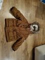 ❄️R&R  Kinder   Winterjacke mit Pelz Kapuze Parka braun ,Gr.86, Kaum Gebraucht