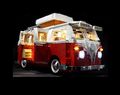 LED Licht Beleuchtungsset Akku Box passend für Lego VW Bus T1 10220 Campingbus