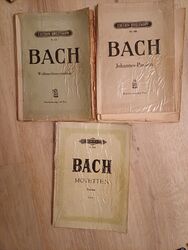 Edition Breitkopf Peters Bach Weihnachtsoratorium Johannespassion Motetten