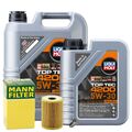 Motoröl 5W30 LIQUI MOLY Top Tec 4200 6L+MANN Ölfilter+Ölablassschraube