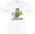 Chop Your Own Wood Kinder Mädchen T-Shirt Holzfäller Holz machen Waldarbeiter