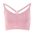 NIKE Damen Sport BH CJ5875-630 Seamless Bra Rosa / S (36) / Bustier, Top