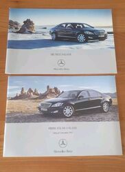 DIE NEUE S KLASSE W221 KATALOG PROSPEKT PREISLISTE MERCEDES BENZ