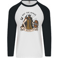 May the Norse Be With You lustiges Wikinger Herren L/S Baseball T-Shirt