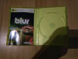 Blur Xbox 360 Leerhülle