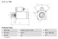  BOSCH Starter 0 986 025 660 Anlasser 12.0KW für Opel Fiat Alfa Romeo