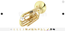 Thomann MB-30 Bb-Marching Bariton Tenorhorn Basstrompete