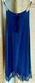 Marineblaues ärmelloses Damen-Sommerkleid Marke "BODYFLIRT", Gr. 48/50