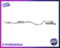 Auspuffanlage für Opel Corsa D E 1.4 55/64/66/74KW Auspuff Chrom