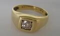 Brillantring *Ring mit Brillant Solitär 0,50 ct Diamond in aus 585 Gold Gr.58