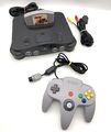 Nintendo 64 Konsole | N64 Schwarz | inkl. Kabel, Controller & Spiel