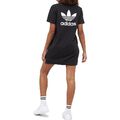 adidas Originals Trefoil Tee Dress Kleid FM3276 Sommerkleid Schwarz Weiß