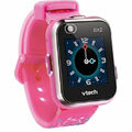 Vtech Kidizoom Smart Watch DX2, pinke Version mit Blumen/ Menü Französisch