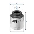 UFI 23.573.00 Ölfilter für Audi Skoda VW Seat A3 + Cabrio + Sportback + 06-13