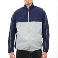 Nike Vintage Trackjacket Trainingsjacke gestreift marine Sportjacke Gym 