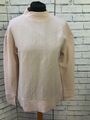 DAMEN SWEATSHIRT TOP COS XS 8 10 PINK ÜBERGRÖSSE ENTSPANNTE PASSFORM BAUMWOLLMIX