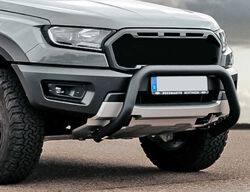 Schwarzer Frontbügel Frontschutzbügel passend für FORD RANGER Raptor 19-22 Ramme