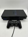 Sony PS2 Playstation 2 Fat Konsole in Schwarz - mit Controller - Original