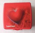 Tupperware Brotbox Brotdose klein Wackelbild Herz rot Nr. I