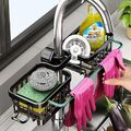 Badezimmer-Organizer Schwamm-Aufbewahrung korb Küchen armatur halter