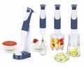 Stabmixer-Set 4 in 1 Handrührer Multi-Zerkleinerer Spiral-Schneider Pürierstab