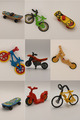 Playmobil, Fahrzeuge, Fahrrad, Motorrad, Skateboard, Zubehör, Einzelteile, 1