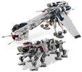 NEU Republic Dropship mit AT-OT Walker 10195 Star Wars