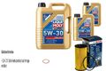 BOSCH Ölfilter 7 L Öl Liqui Moly Longlife 3 5W-30 für Opel Vivaro Kasten 2.0