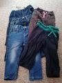 Neuw 5tlg Paket Kinder Jeans + Winter Hosen 4x Gr. 86 1x Gr. 98  Set Mädchen 