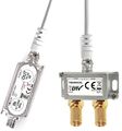 20dB Sat Verstärker + 2-Fach Antennenverteiler Splitter 3D 4K HDTV DVB-S2 Weiche