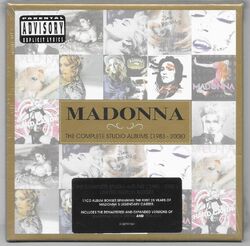 Madonna - Komplettes Studioalben CD Boxset (wie eine Jungfrau True Blue Ray Of Light