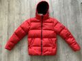 Tommy Jeans Herren Winterjacke Essential Down Daunenjacke Jacke Jacket rot