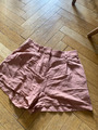 H&M Leinenmix Shorts Lachs braun/rosa neuwertig  Gr. 40