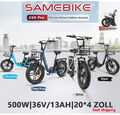 Samebike C05 PRO 20*4 Zoll E-Bike E-Mountainbike Elektrofahrrad 500W 13Ah FALTEN