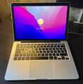 Apple MacBook Pro Retina 13" A1502 - Intel i5 2,7 GHz 8 GB / 256 GB SSD - silber