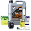 MANN ÖLFILTER+5L LIQUI MOLY TOP TEC 4200 5W-30 +SCHRAUBE+DICHTUNG 31914090